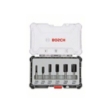 BOSCH Komplet ravnih glodala, 6 komada, držač od 6 mm 2607017465 BOSCH Komplet ravnih glodala, 6 komada, držač od 6 mm 2607017465