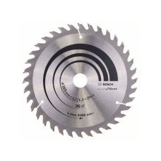 BOSCH List kružne testere Optiline Wood 165 x 20;16 x 1.7 mm. 36