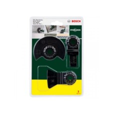 BOSCH zeleni alat 3-delni Starlock početni set ''Tiles'' za višenamenske uređaje 2607017324