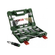 BOSCH zeleni alat 91-delni V-Line TiN set 2607017195