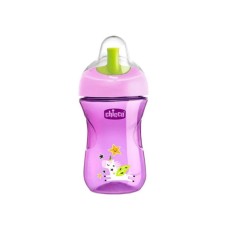 CHICCO Advanced čaša 12m+, roze