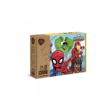 CLEMENTONI PUZZLE 24 MAXI PFF - MARVEL SUPERHERO 2020 CLEMENTONI PUZZLE 24 MAXI PFF - MARVEL SUPERHERO 2020