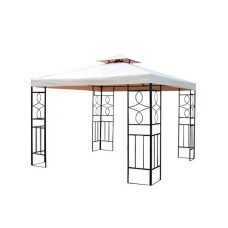 CRAFTER Gazebo metalni dupli krov 300X300cm G1093 krem (140301209)