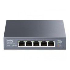 CUDY HS105 5-Port 2.5G Desktop Metal Switch