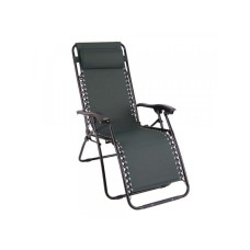 DAJAR Dj48065 stolica ležaljka relaks siva