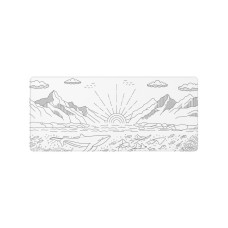 Dark Project Dark Project Gaming Mousepad - Terra Nostra White XL Dark Project Dark Project Gaming Mousepad - Terra Nostra White XL