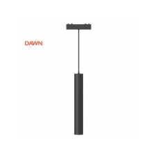 DAWN Magnetic slim visilica LED26 - D300 6W 3000K 24° 48V DC crna