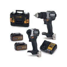 DeWALT DCK200MP2T MCLAREN formula 1 Set akumulatorskih alata (DCD85M + DCF85M + 2 x baterija 18V + punjač + kofer)
