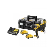 DeWALT DCK2110L2T set akumulatorskih bušilica