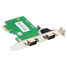 E-GREEN PCI Express kontroloer 2-port (RS-232.DB-9)