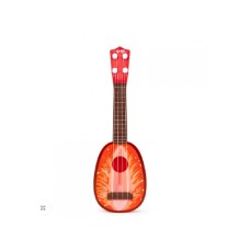 ECO TOYS Ukulele gitara za decu četiri žice jagoda