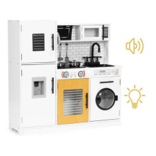 ECO TOYS Velika drvena kuhinja za decu + zvuk i svetlo Nana ECO TOYS Velika drvena kuhinja za decu + zvuk i svetlo Nana