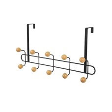 ESTIA ES02-18313 ČIVILUK ZA VRATA SA 10 KUKICA METAL CRNI ESTIA ES02-18313 ČIVILUK ZA VRATA SA 10 KUKICA METAL CRNI