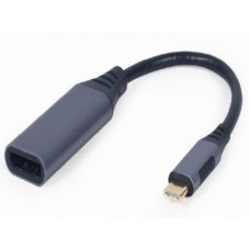 GEMBIRD A-USB3C-DPF-01 USB Type-C to DisplayPort male adapter, space grey 42541