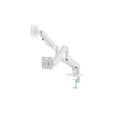 GEMBIRD MA-DA2-06-W Gembird Podesivi dupli stoni drzac za monitor, tilt, 17-32 max.10kg White