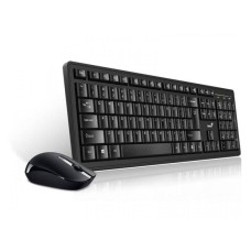 GENIUS Smart KM-8200 Wireless USB US crna tastatura + miš