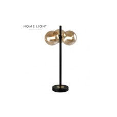 HOME LIGHT STONA LAMPA TALIA 14 3*G9 CRNA/BAKAR
