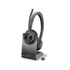 HP Poly Voyager 4320 Headset +BT700 dongle +Charging Stand, Black ( 77Z00AA )