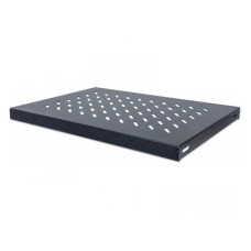 INTELLINET Polica fiksna 345mm za rek 19'' 1U crni