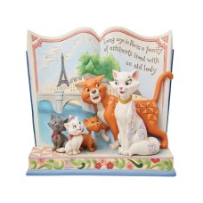 JIM SHORE Disney - Aristocats Storybook Figurine JIM SHORE Disney - Aristocats Storybook Figurine