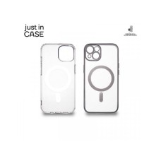 JUST IN CASE 2u1 Extra case MAG MIX paket SREBRNI za iPhone 14