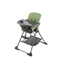KINDERKRAFT Sklopiva stolica za hranjenje FOLDEE GREEN
