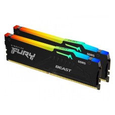 KINGSTON DIMM DDR5 32GB (2x16GB kit) 6000MT/s KF560C40BBAK2-32 Fury Beast RGB