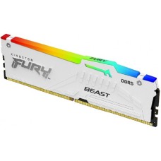 KINGSTON DIMM DDR5, 32GB, 5.600MHz, FURY Beast White RGB XMP (KF556C40BWA-32)
