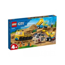 LEGO 60391 Građevinski kamioni i kran sa kuglom