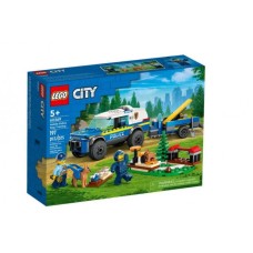 LEGO City mobile police dog training