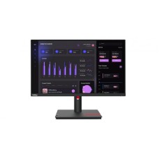 LENOVO ThinkVision T24i-30 (Raven Black) FHD IPS, Tilt, Swivel, Pivot, Height Adjust Stand (63CFMARXEU)