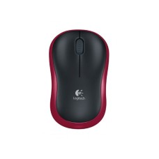 LOGITECH M185 Wireless Mouse Red W