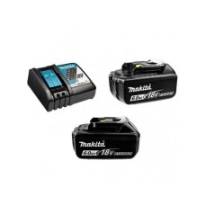 MAKITA SET 6 BL1860B 2 x 6.0Ah + DC18RC  brzi punjač 18 V