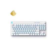 MCHOSE Mix 87 Hall Effect Magnetic Switch white