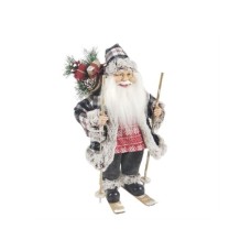 MILENIJUM Deda Mraz sa skijama 40cm 42/70204 MILENIJUM Deda Mraz sa skijama 40cm 42/70204