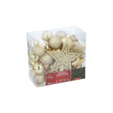 MILENIJUM Novogodišnji ukrasi 40/1 zlatni 45/11701 MILENIJUM Novogodišnji ukrasi 40/1 zlatni 45/11701