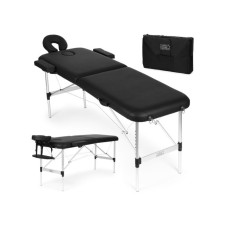 ModernHome Aluminijumski masažni i rehabilitacioni sto, 2-sekcioni, sklopivi u kofer + torba ModernHome Aluminijumski masažni i rehabilitacioni sto, 2-sekcioni, sklopivi u kofer + torba