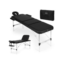 ModernHome Aluminijumski masažni i rehabilitacioni sto, 3-sekcioni, sklopivi u kofer + torba ModernHome Aluminijumski masažni i rehabilitacioni sto, 3-sekcioni, sklopivi u kofer + torba