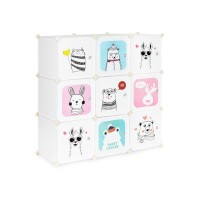 ModernHome Dečiji ormar sa 9 polica Sweet Dreams