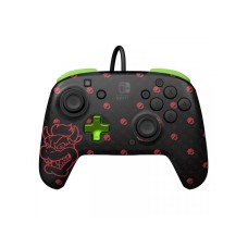NITENDO PDP Switch Rematch Wired Controller - Bowser Glow In The Dark