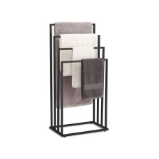 Oskar Držač za peškire sa 4 šipke crni Oskar Držač za peškire sa 4 šipke crni