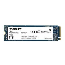 PATRIOT P300 1TB, M.2 NVMe PCIe 3.0, 2100MBs/1650MBs, P300P1TBM28