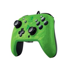 PDP Nintendo Switch Faceoff Deluxe Controller + Audio Camo Green