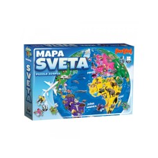 PERTINI Puzzle Mapa sveta