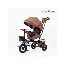 Playtime 420 Lux Tricikl sa tendom braon Playtime 420 Lux Tricikl sa tendom braon