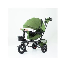 Playtime 420 Lux Tricikl sa tendom maslinasto zeleni Playtime 420 Lux Tricikl sa tendom maslinasto zeleni