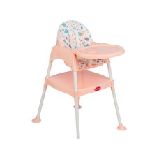 Playtime 614 Stolica za hranjenje 2u1 boja breskve Playtime 614 Stolica za hranjenje 2u1 boja breskve