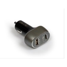 PORT DESIGN Auto punjač USB 3.0, USB- c