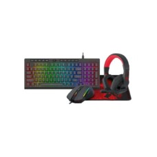 REDRAGON 4 in 1 Combo S149 - K515-RGB + M616-RGB + H120 + P016