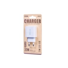 REMAX Strujni Fast punjač Kiddy 1x USB-C 33W RP-U121 , beli REMAX Strujni Fast punjač Kiddy 1x USB-C 33W RP-U121 , beli